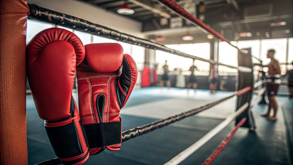 durable thai boxing gloves
