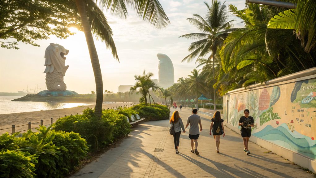 free fun in sentosa